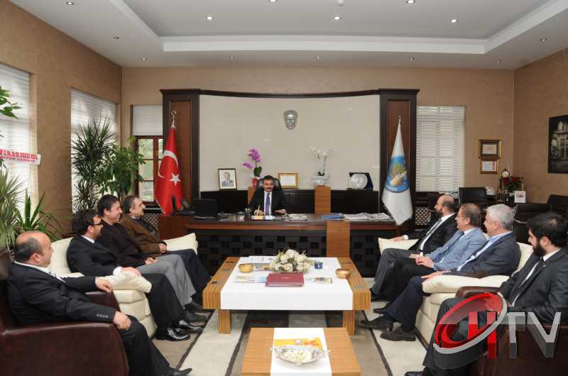 Başkan Külcü’ye tebrik ziyaretleri devam ediyor