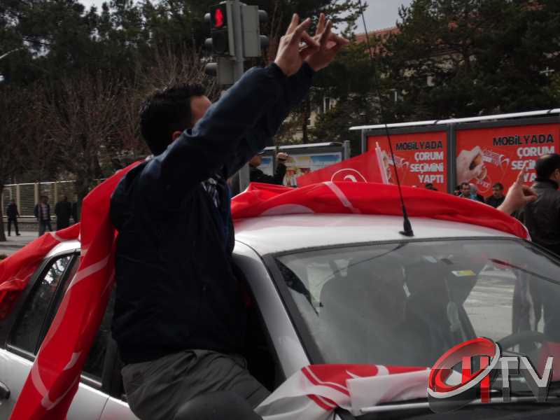 MHP'nin Çorum Konvoyu