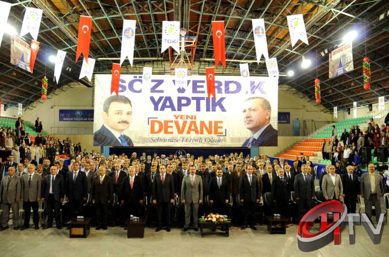 ÇORUM TOKİ DEVANE KURALARI  TÖRENLE ÇEKİLDİ