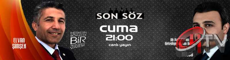 BAŞKAN KÜLCÜ SON SÖZÜNÜ PROGRAMDA SÖYLEDİ