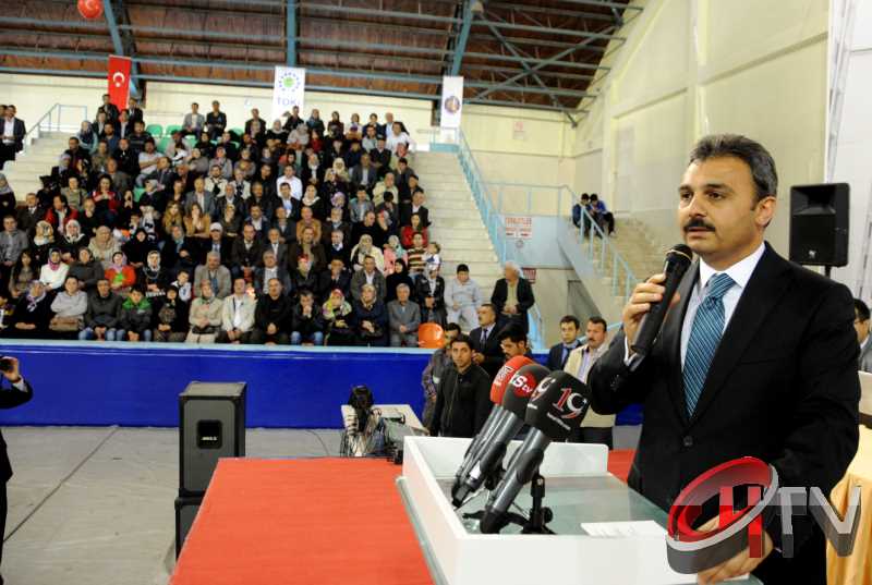 ÇORUM TOKİ DEVANE KURALARI  TÖRENLE ÇEKİLDİ