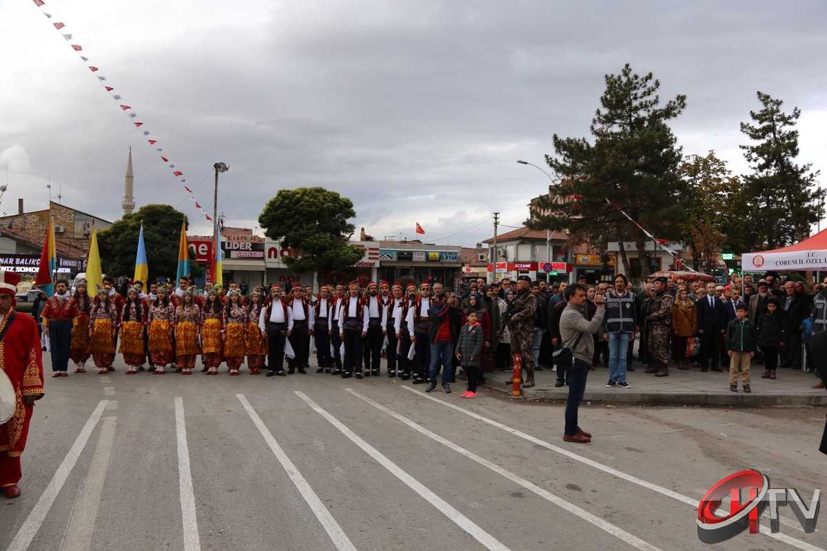 29 EKİM'DE ÇORUMDA COŞKULU KUTLAMA