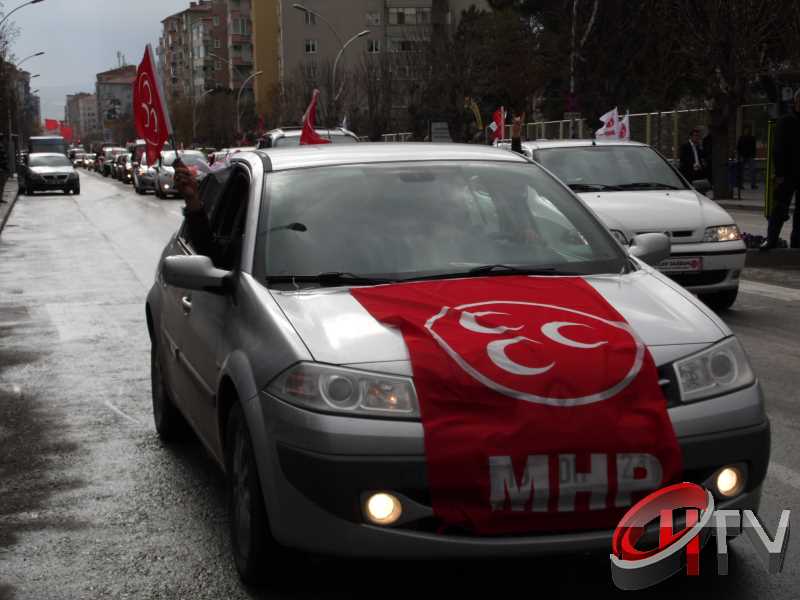MHP'nin Çorum Konvoyu