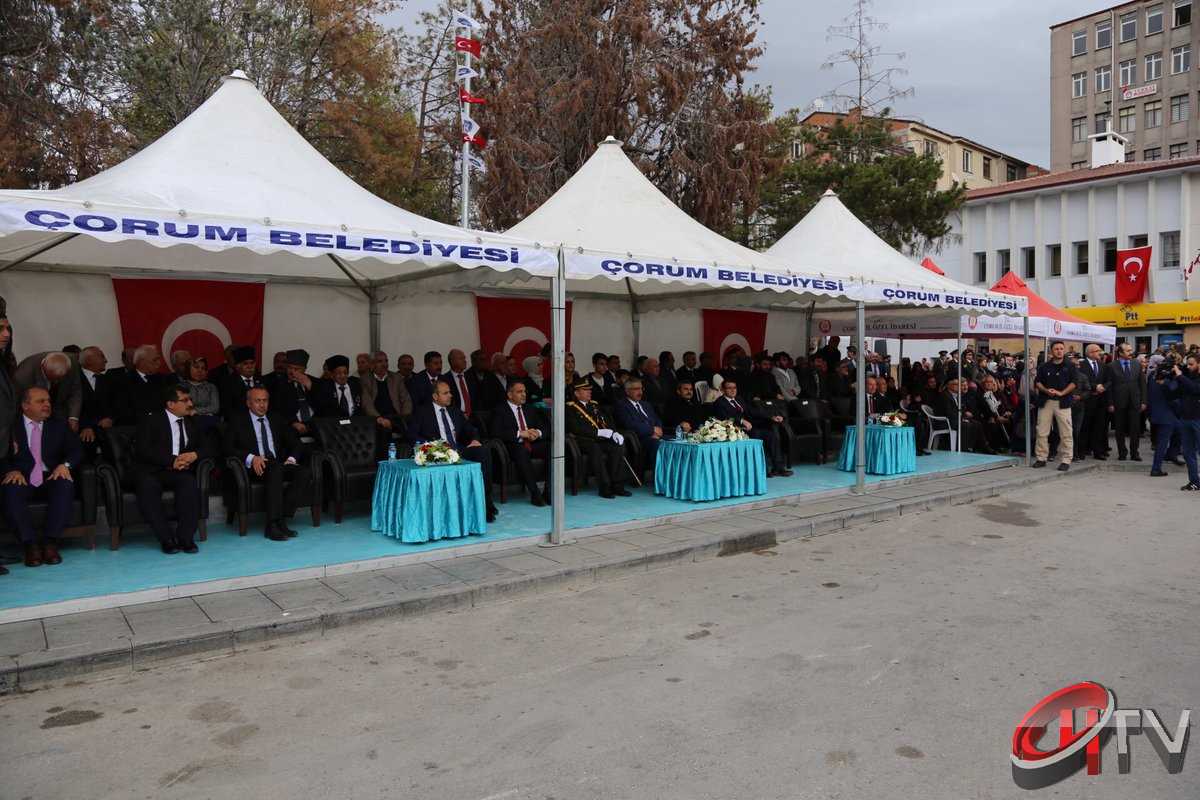 29 EKİM'DE ÇORUMDA COŞKULU KUTLAMA