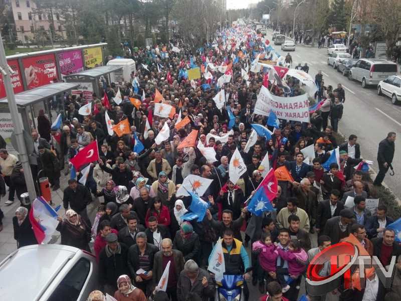 KARE KARE AK PARTİ SEVGİ YÜRÜYÜŞÜ