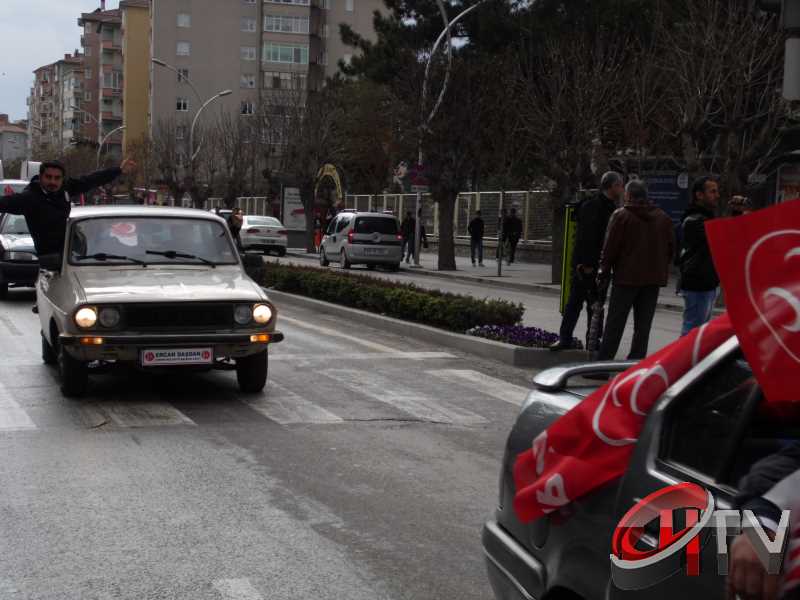 MHP'nin Çorum Konvoyu