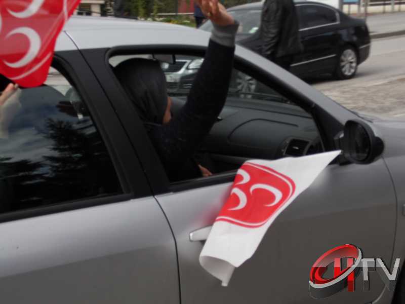 MHP'nin Çorum Konvoyu