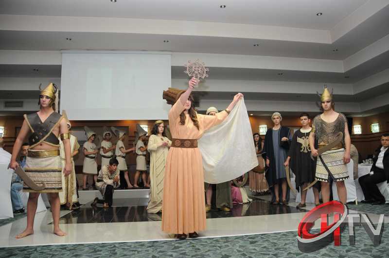 çorum Kız meslek Lisesi Hitit Defilesi