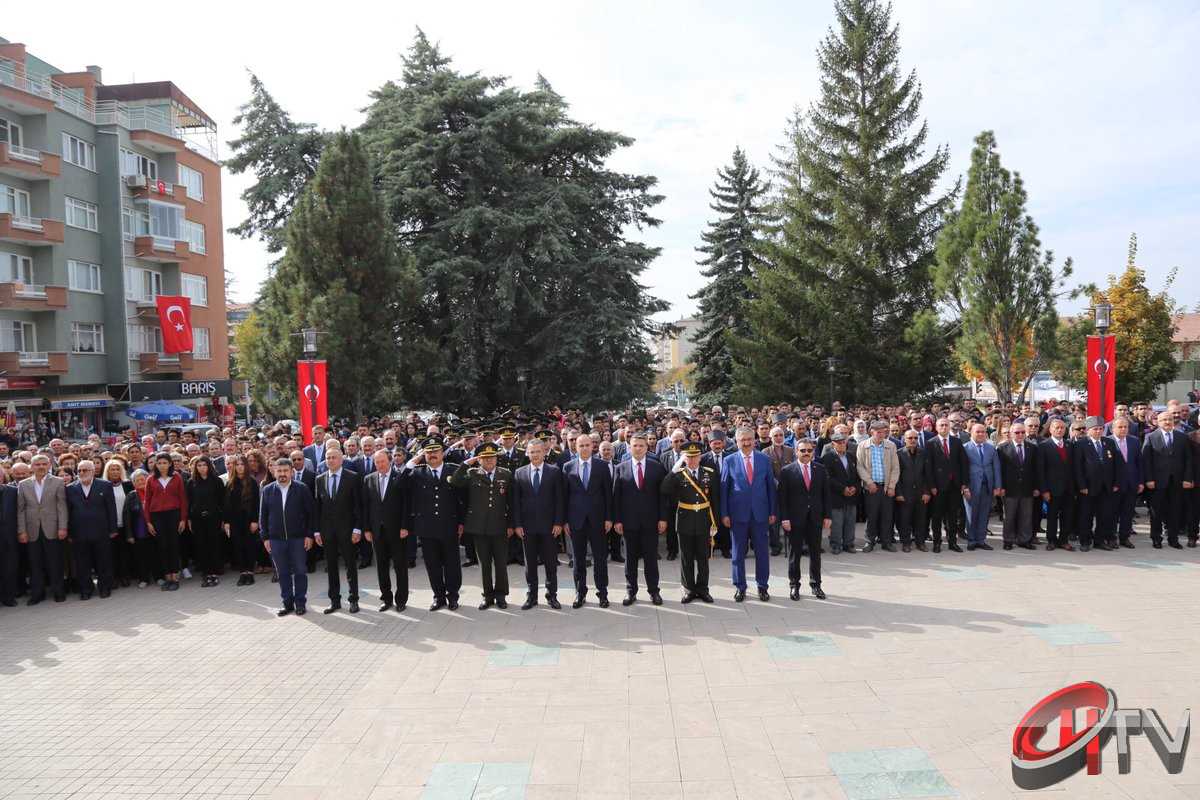 29 EKİM'DE ÇORUMDA COŞKULU KUTLAMA