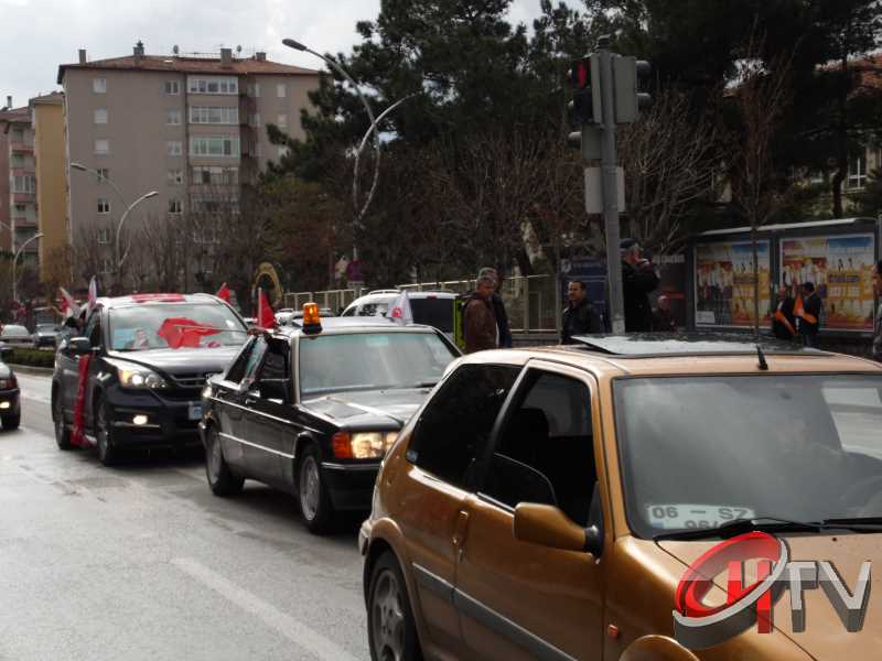 MHP'nin Çorum Konvoyu