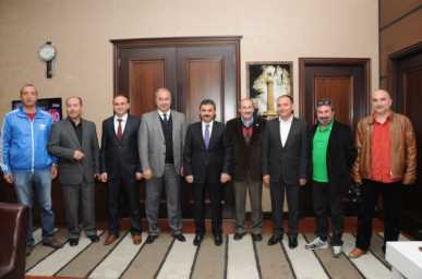 Başkan Külcü’ye tebrik ziyaretleri devam ediyor