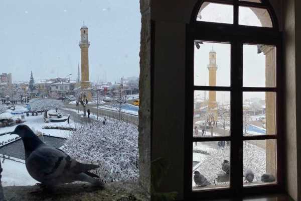 Çorum'a yağan İlk kara teşekkürler