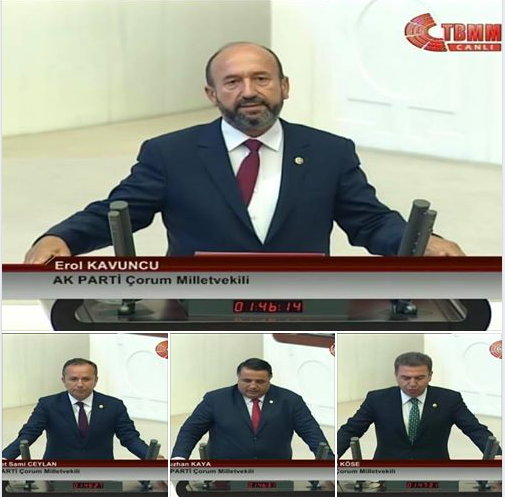 27. Dönem Çorum Milletvekilleri yemin etti