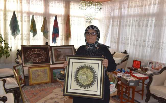 76 yaşındaki Esma Dalgıç Ninenin Eğitim Azmi!