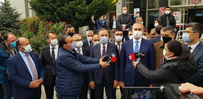 Adalet Bakanı Abdulhamit Gül'ün Basın açıklaması