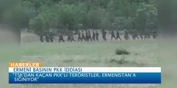 Afrindeki PKK'lı teröristler Ermenistan'a kaçıyorlar