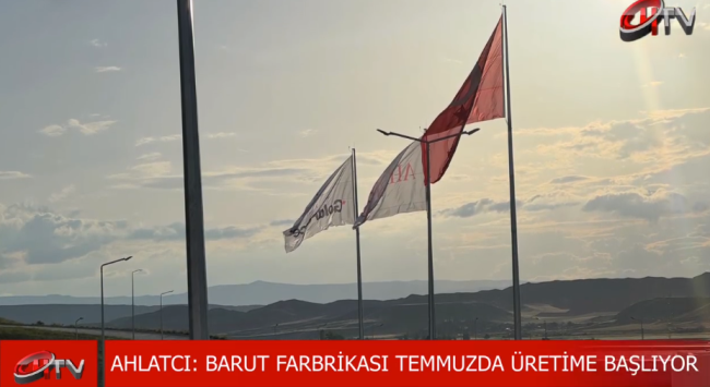 Ahlatçı Barut Fabrikasında incelemelerde bulundu