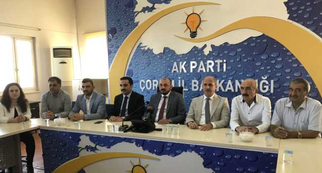 AK Parti Çorum 149 Otobüsle Ankara'ya Gidiyor