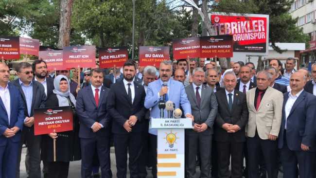 Ak Parti Çorum İl Teşkilatı'ndan 27 Mayıs açıklaması