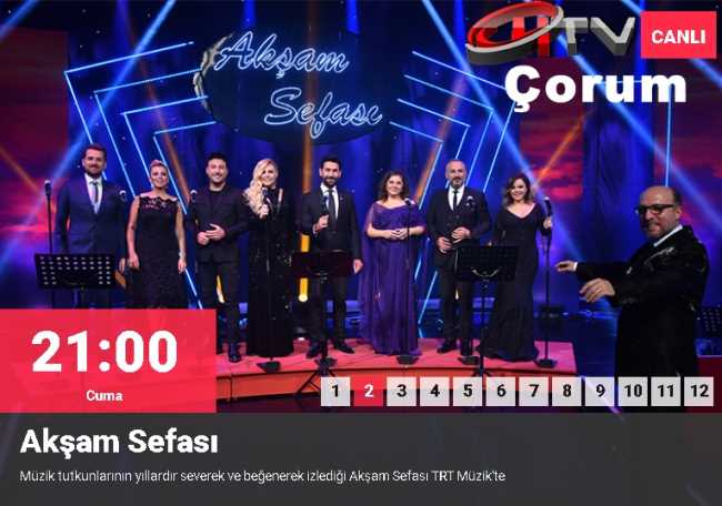 Akşam Sefası Çorum'da