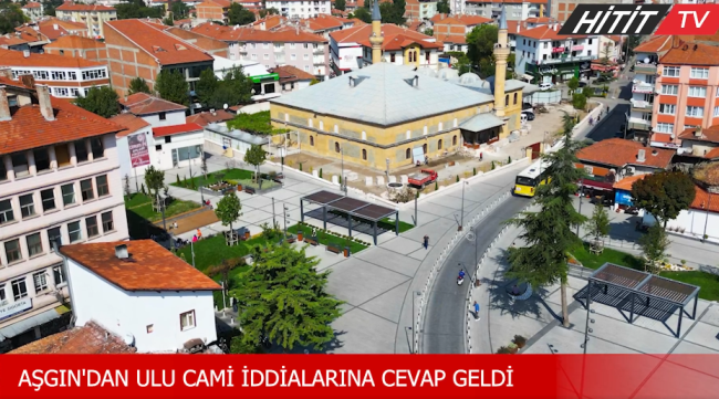 Aşgın'dan Ulu Cami İddialarına Cevap Geldi