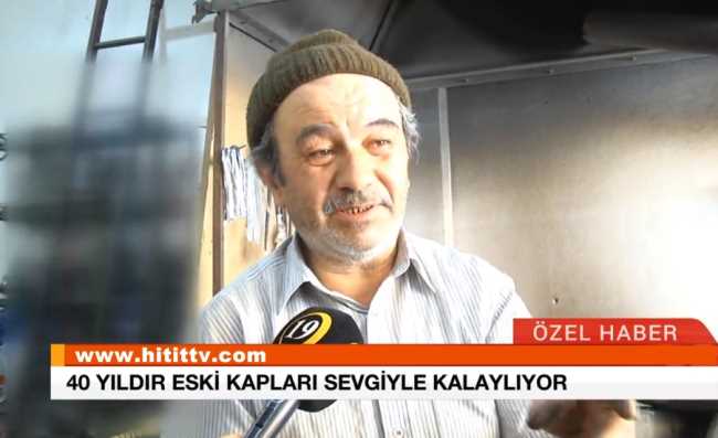 Aydın Yılmaz 40 Yıldır Eski Kapları Sevgiyle Kalaylıyor