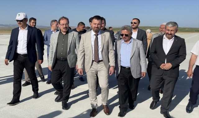 Başkan Köse Havalimanı Çorum İlimize  OSB'ye 65 kilometre 
