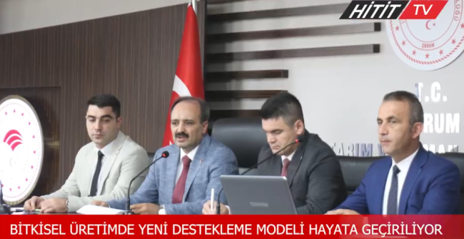 BİTKİSEL ÜRETİMDE YENİ DESTEKLEME  MODELİ HAYATA GEÇİRİLİYOR