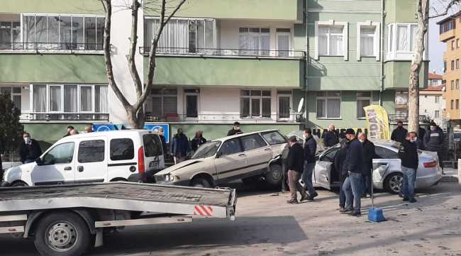 Buhara'da  zincirleme kaza meydana geldi