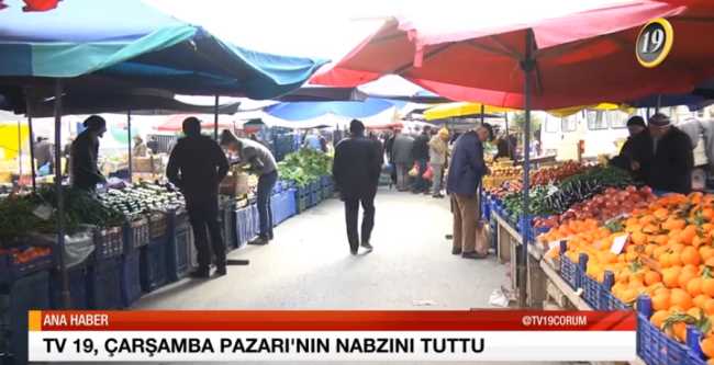 ÇARŞAMBA PAZARINDA FİYAT ARAŞTIRMASI