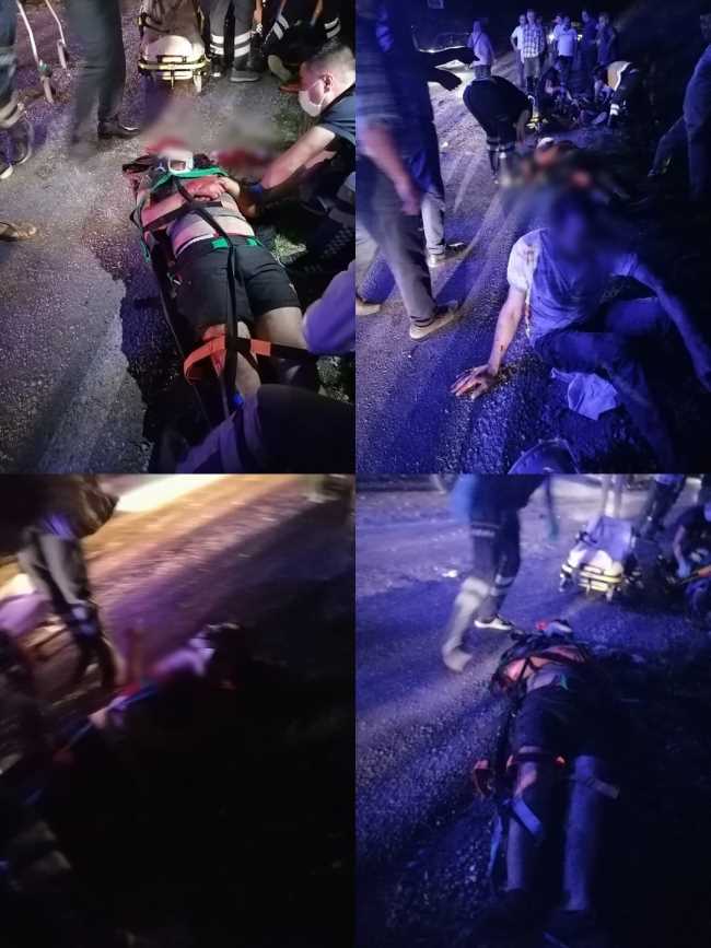 Çorum - Cemilbey yolu üzerinde trafik kazası 3 yaralı