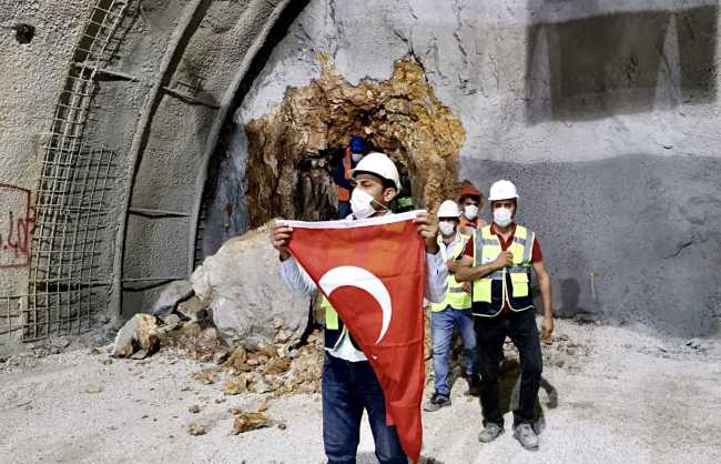 Çorum - Kıkdilim'de İkinci tünel - ikinci ışık