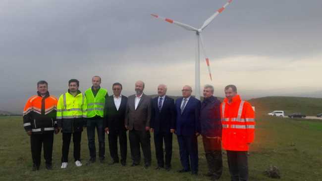 Çorum Belediyesi 4 Rüzgar Türbininde Enerji Üretimine Başladı