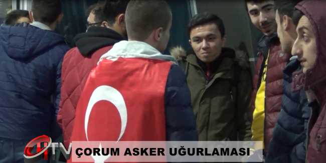ÇORUM'DA 98/1 TERTİPLER BİRLİKLERİNE  UĞURLANIYOR