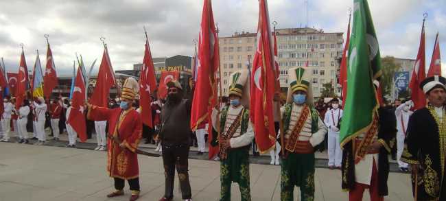 Çorum'da 98.Yılında 29 Ekim Cumhuriyet Bayramını coşkuyla kutladık 