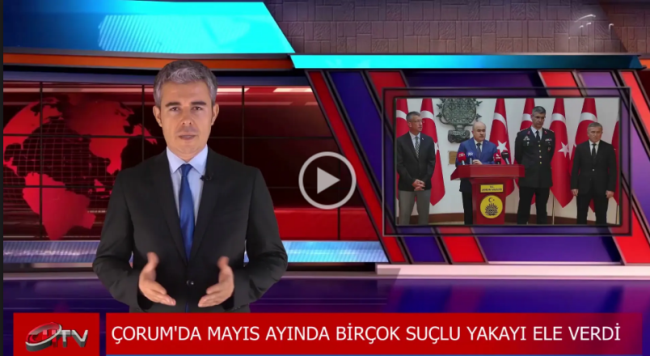 Çorum'da bir çok suçlu yakayı eleverdi!