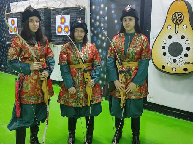 Çorum'da Genç Kemankeşler Yetişiyor