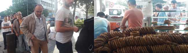 Çorum'da Kahvaltı sofralarının yıldızı simit