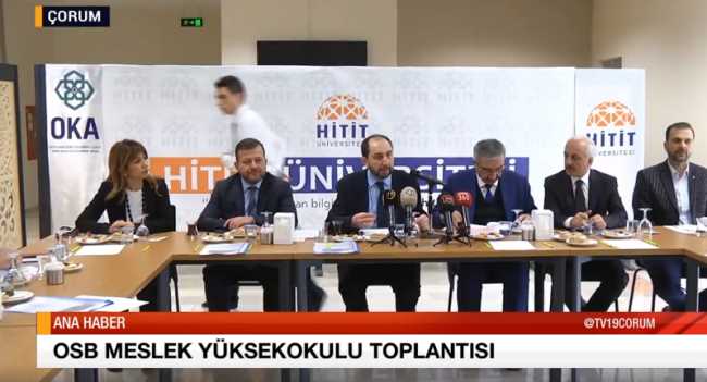 Çorum'da OSB Bölgesine Meslek Yüksek Okulu Kuruluyor