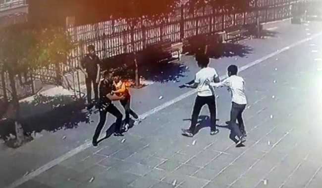 Çorum'da Pompalı tüfek çocukların oyuncağı haline geldi
