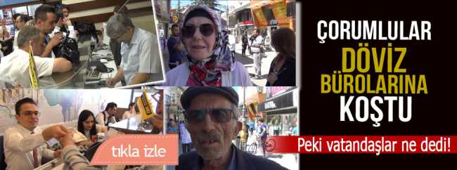 Çorum'dan yükselen ses "Ayağını denk al Amerika"