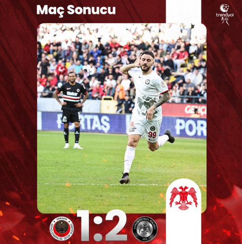 Çorum FK  Gençlerbirliği'ni Dize Getirdi!