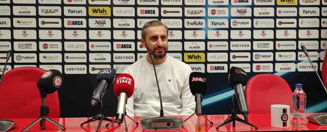 Çorum FK'nın Yeni Hocası Serkan Özbalta'dan İlk Mesajlar