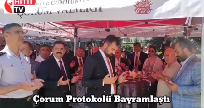 Çorum Protokolü Bayramın İkinci Günü Bayramlaştı