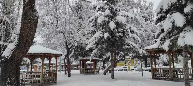 Çorum'un  kartpostallık parkları oldu 