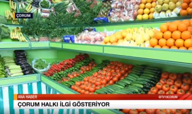 ÇORUM’UN İLK VE TEK NÖBETÇİ MARKETİ