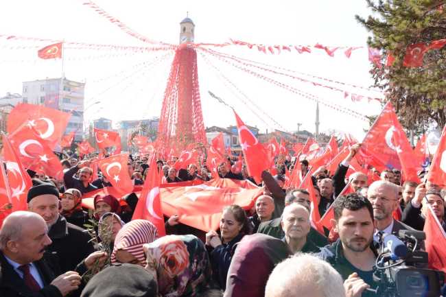 ÇORUM'UN KALBİ ZEYTİN DALI HAREKATI İÇİN ATTI