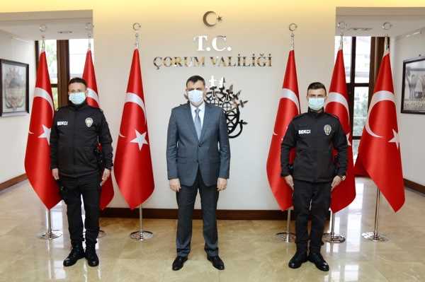 Çorumlu Bekçilerden örnek davranış