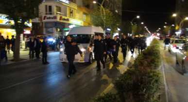 DERBİ MAÇ SONRASI ÇORUM CADDELERİ
