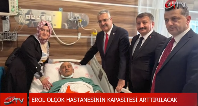 Erol Olçok Hastanesinin Kapasitesi Artırılacak!